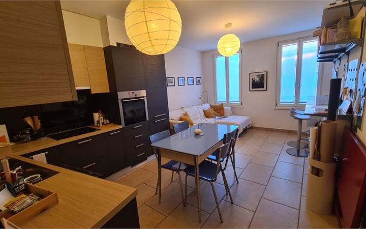 Mendrisio: 2.5 rooms flat in the pedestrian area