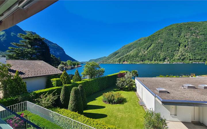 MELANO: ELEGANTE 3.5 LOC.FRONTE LAGO 