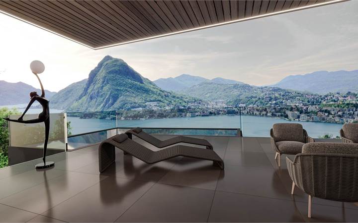 APPARTAMENTO DI LUSSO 4,5 LOCALI VISTA LAGO