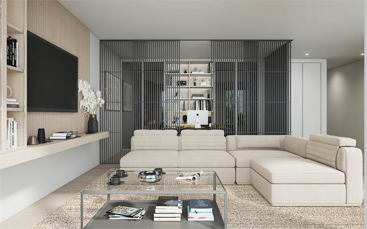 LUGANO: NEW 3 ROOMS WITH GARDEN