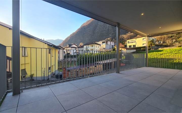 BELLINZONA - LUMINO: NUOVO 3.5 LOC. CON AMPIA TERRAZZA