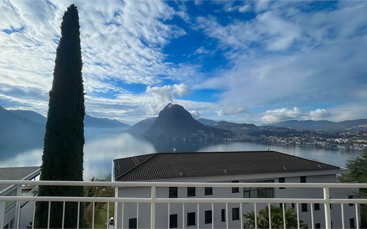 3,5 locali soleggiato con vista lago 