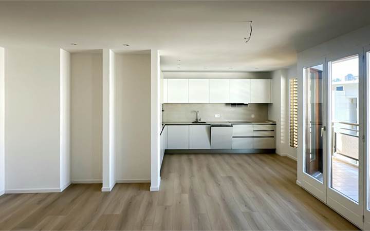 Renovated 5.5-room apartment with terraces