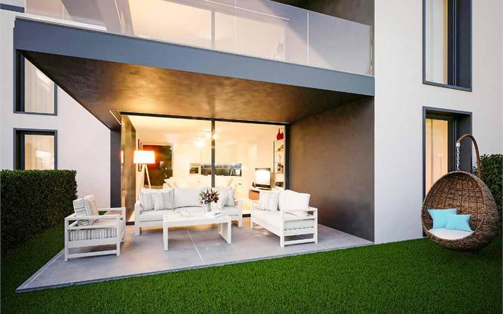 Cadempino: 4.5 locali di pregio con giardino 