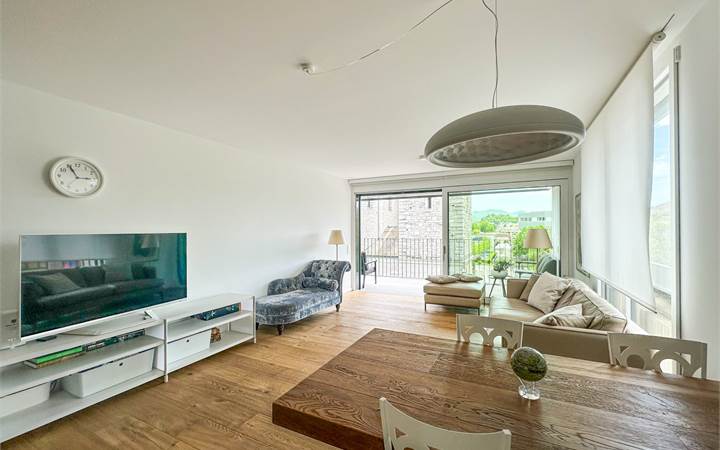 Massagno: apartment that combines design and urban convenience