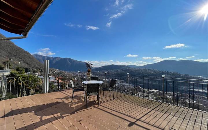 Vacallo 4 locali con vista mozzafiato e ampia terrazza