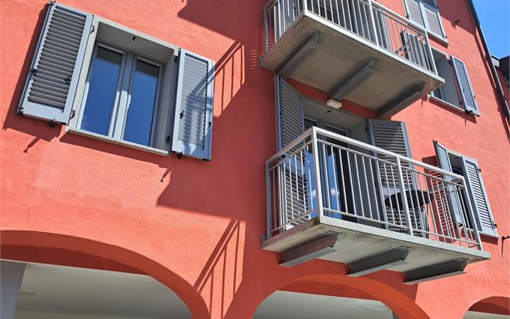 Mendrisio-Capolago: moderno 2,5 loc. duplex nel nucleo